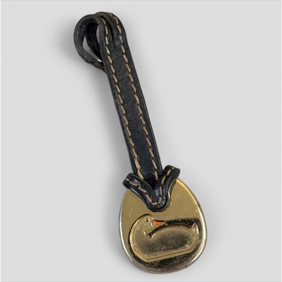 Dooney & Bourke 3 Piece Bundle - Canvas Wallet, Wristlet, & Goose Purse Charm - Picture 6 of 13